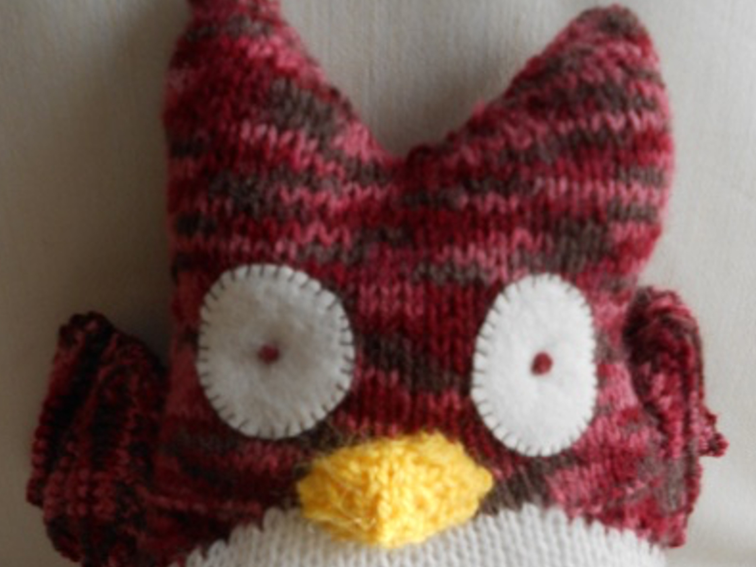 Hibou en tricot1